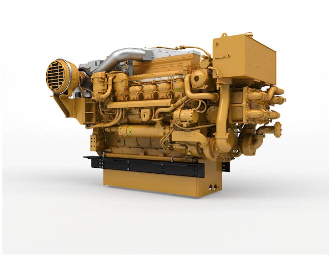 CAT marine generator engine